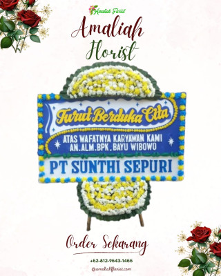 Papan Bunga Duka di Bukit Raya